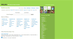 Desktop Screenshot of milnu.com